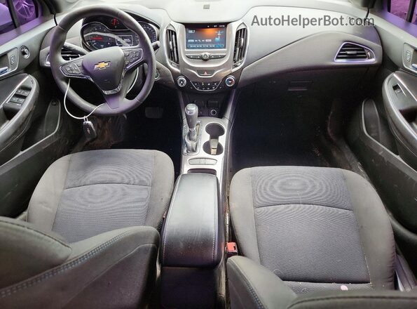 1G1BE5SM4H7218302 2017 CHEVROLET CRUZE White Dashboard view