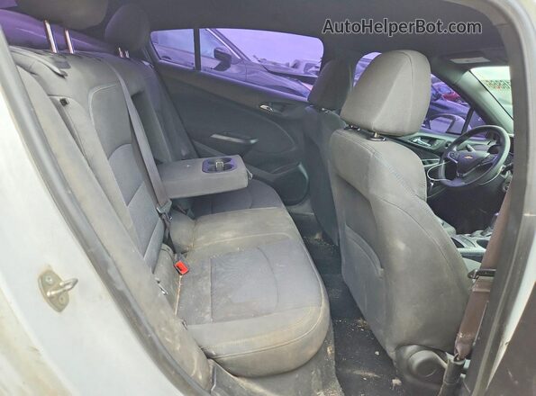 1G1BE5SM4H7218302 2017 CHEVROLET CRUZE White Rear seats view