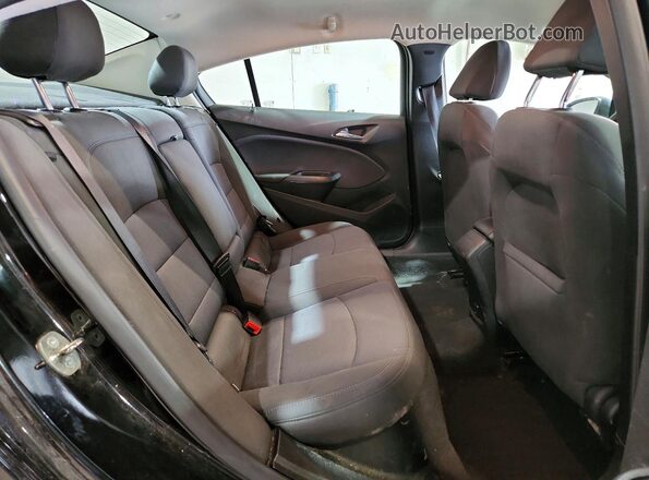 1G1BE5SM4J7180592 2018 CHEVROLET CRUZE Black Vista de los asientos traseros