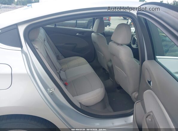1G1BE5SM5G7253123 2016 CHEVROLET CRUZE Silver Widok naklejki z numerem VIN