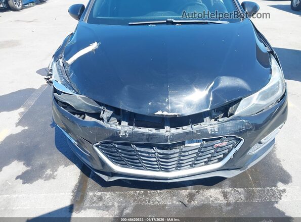 1G1BE5SM5G7290656 2016 CHEVROLET CRUZE Black Вид спереду