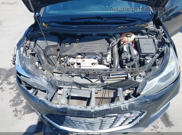 1G1BE5SM5G7290656 2016 CHEVROLET CRUZE Black Вид ззаду