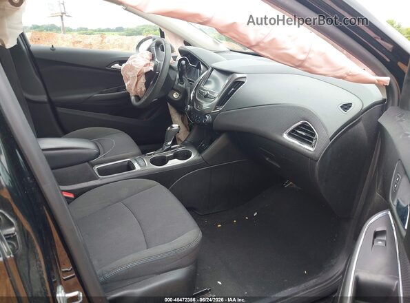 1G1BE5SM5H7226909 2017 CHEVROLET CRUZE Black Front interior view