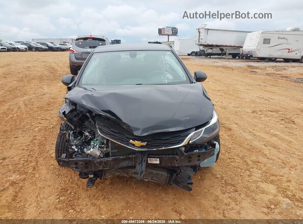 1G1BE5SM5H7226909 2017 CHEVROLET CRUZE Black Rear interior view
