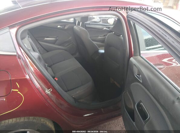 1G1BE5SM6G7258136 2016 CHEVROLET CRUZE Red VIN კოდის სტიკერის ხედი