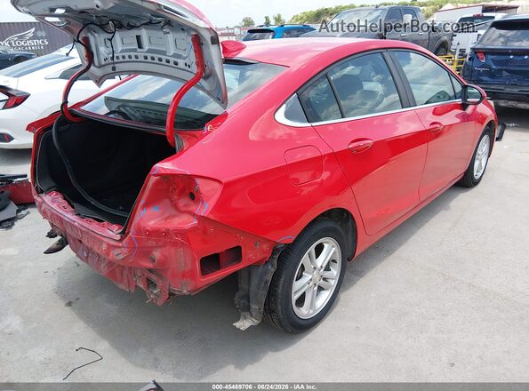 1G1BE5SM6J7183350 2018 CHEVROLET CRUZE Red Tył prawy
