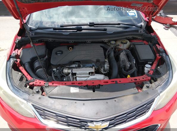 1G1BE5SM6J7183350 2018 CHEVROLET CRUZE Red Widok z tyłu