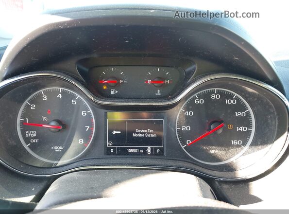 1G1BE5SM6K7109525 2019 CHEVROLET CRUZE White Вид задніх сидінь