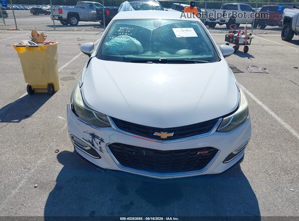 1G1BE5SM8H7149565 2017 CHEVROLET CRUZE White Vista del cuadro de instrumentos