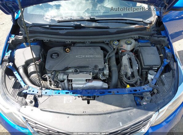 1G1BE5SM9J7113387 2018 CHEVROLET CRUZE Blue უკანა ხედი