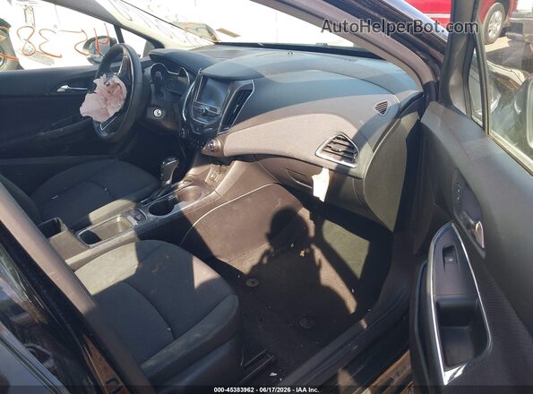 1G1BE5SMXG7252176 2016 CHEVROLET CRUZE Black Front interior view