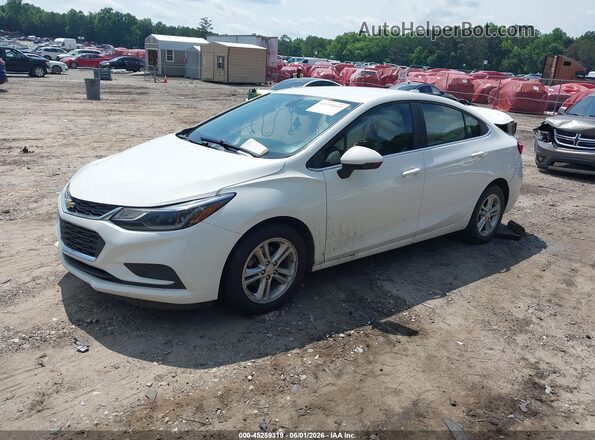 1G1BE5SMXJ7114077 2018 CHEVROLET CRUZE Белый Передняя левая четверть
