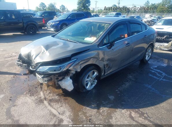 1G1BE5SMXJ7128447 2018 CHEVROLET CRUZE Gray Vista tres cuartos delantera izquierda