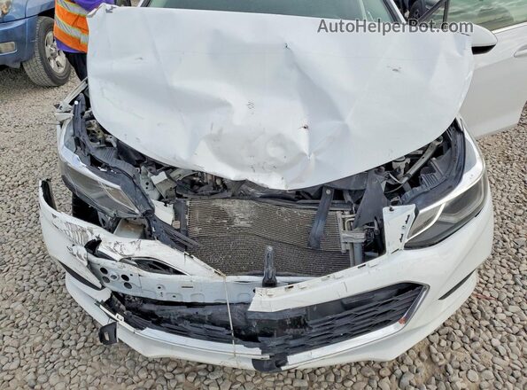 1G1BE5SMXJ7236972 2018 CHEVROLET CRUZE White Vista interior trasera