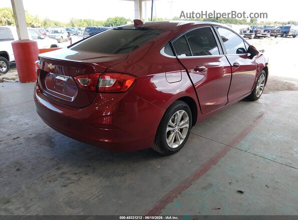 1G1BE5SMXK7142012 2019 CHEVROLET CRUZE Red Հետևի աջ