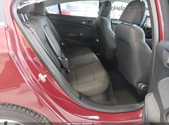 1G1BE5SMXK7142012 2019 CHEVROLET CRUZE Red VIN կոդի պիտակի տեսք