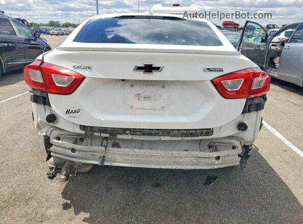 1G1BF5SM2J7207348 2018 CHEVROLET CRUZE White უკანა ხედი