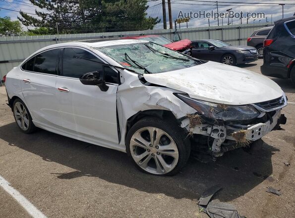1G1BF5SM2J7207348 2018 CHEVROLET CRUZE White წინა მარჯვენა