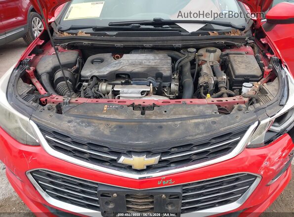 1G1BF5SM3H7106295 2017 CHEVROLET CRUZE Red Вид ззаду