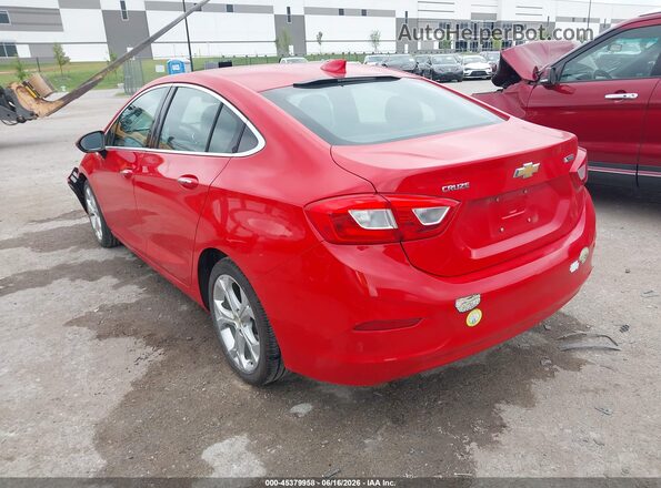1G1BF5SM3H7106295 2017 CHEVROLET CRUZE Red Задня ліва чверть