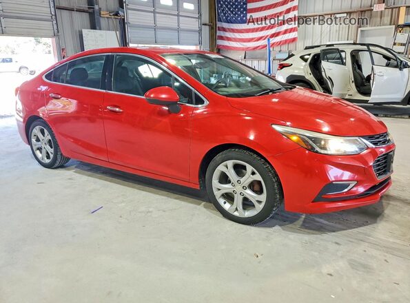 1G1BF5SM7H7248519 2017 CHEVROLET CRUZE Red Delantero derecho