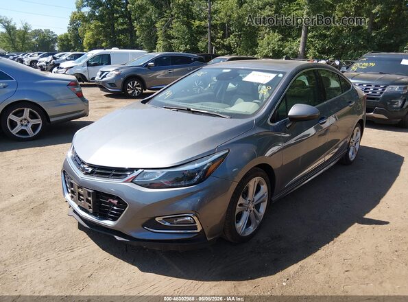 1G1BF5SM8J7189437 2018 CHEVROLET CRUZE Gray Front left