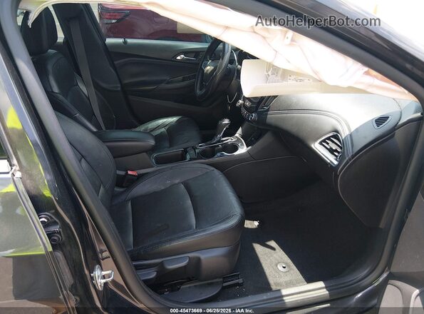 1G1BF5SM9H7104597 2017 CHEVROLET CRUZE Серый Вид салона спереди