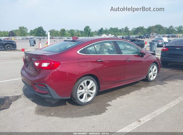 1G1BG5SM7G7307791 2016 CHEVROLET CRUZE Red Trasero derecho