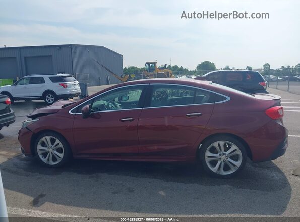 1G1BG5SM7G7307791 2016 CHEVROLET CRUZE Red Vista interior de 360 grados