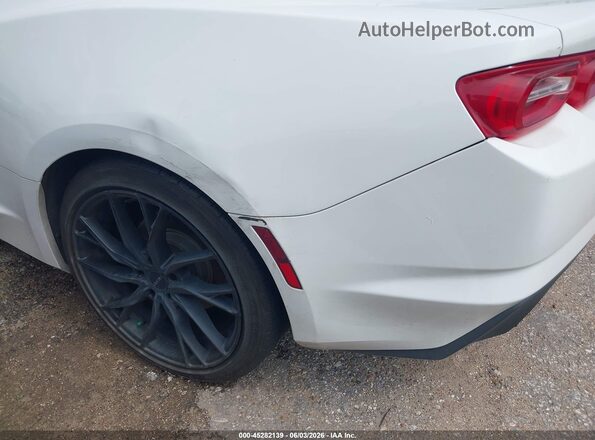 1G1FA1RS8K0154498 2019 CHEVROLET CAMARO White 