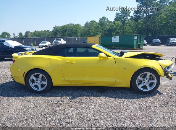 1G1FA3DS9H0159107 2017 CHEVROLET CAMARO Желтый Панорамный вид салона 360°