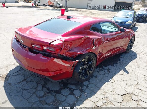 1G1FB1RS0M0138523 2021 CHEVROLET CAMARO Red უკანა მარჯვენა