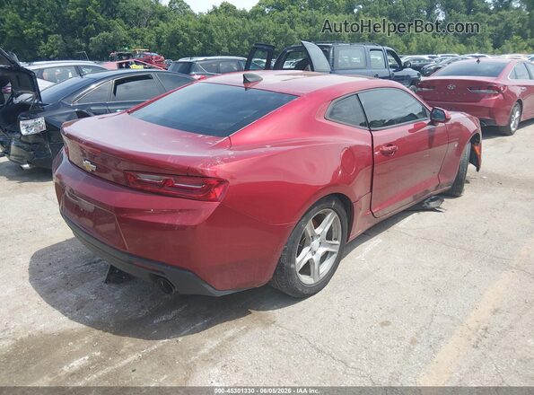 1G1FB1RS1G0127261 2016 CHEVROLET CAMARO Красный Задняя правая четверть
