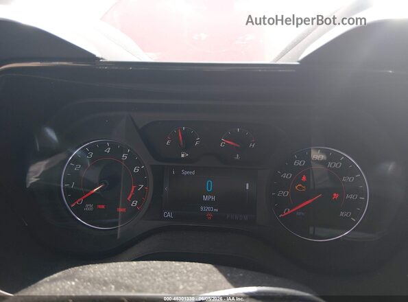 1G1FB1RS1G0127261 2016 CHEVROLET CAMARO Красный Вид задних сидений