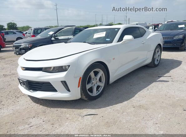 1G1FB1RS3H0113735 2017 CHEVROLET CAMARO White წინა მარცხენა ხედი სამი მეოთხედიდან