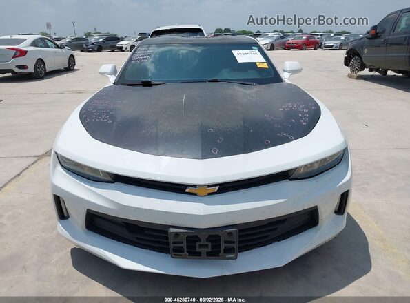 1G1FB1RS3J0109562 2018 CHEVROLET CAMARO Белый Вид щитка приборов