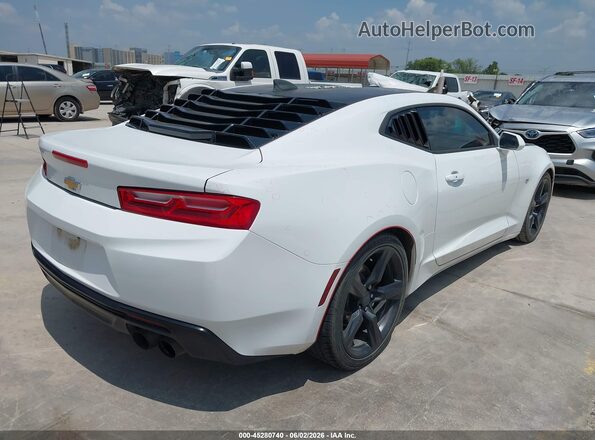1G1FB1RS3J0109562 2018 CHEVROLET CAMARO Белый Задняя правая четверть