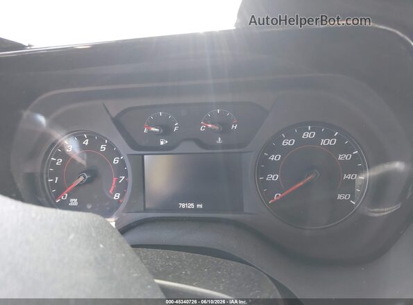 1G1FB1RS3M0107797 2021 CHEVROLET CAMARO Gray Vista de los asientos traseros