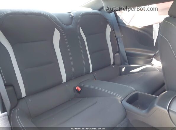 1G1FB1RS3M0107797 2021 CHEVROLET CAMARO Gray Vista de la etiqueta del VIN