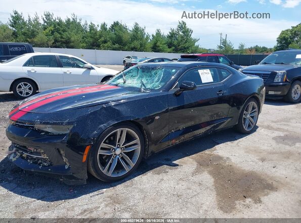 1G1FB1RS4J0184528 2018 CHEVROLET CAMARO Black Vista tres cuartos delantera izquierda