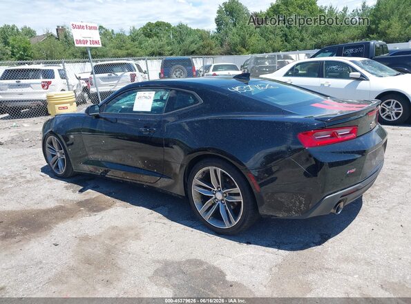 1G1FB1RS4J0184528 2018 CHEVROLET CAMARO Black Trasero izquierdo