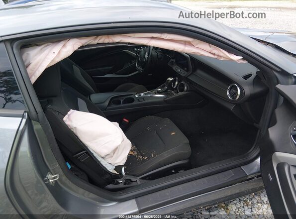 1G1FB1RS5L0107802 2020 CHEVROLET CAMARO Gray Вид салону спереду