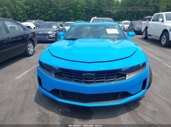 1G1FB1RS6P0125229 2023 CHEVROLET CAMARO Blue ხელსაწყოთა პანელის ხედი