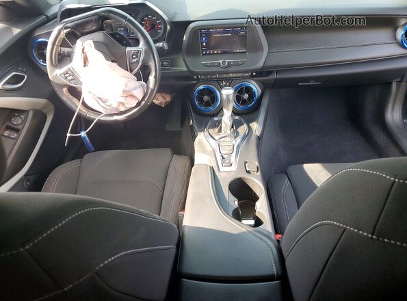 1G1FB1RS9M0102202 2021 CHEVROLET CAMARO Gray Vista del salpicadero