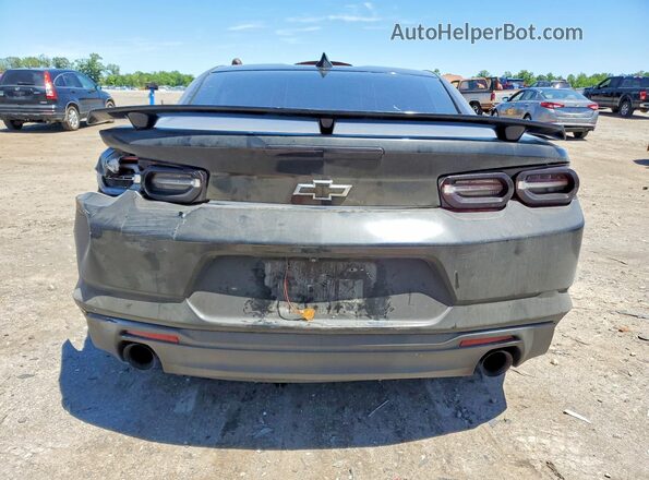 1G1FB1RX0K0145142 2019 CHEVROLET CAMARO Black Rear view