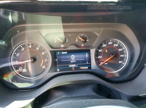 1G1FB1RX0K0145142 2019 CHEVROLET CAMARO Black Instrument cluster view