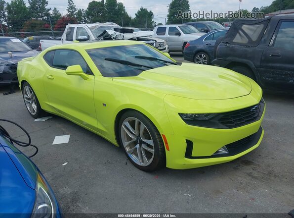 1G1FB1RX0L0144686 2020 CHEVROLET CAMARO Желтый Вид задней части салона
