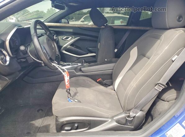 1G1FB1RX1L0147144 2020 CHEVROLET CAMARO Blue Vista interior delantera