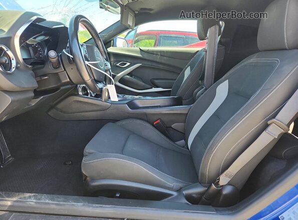 1G1FB1RX1P0127630 2023 CHEVROLET CAMARO Blue Սալոնի դիմացի տեսք