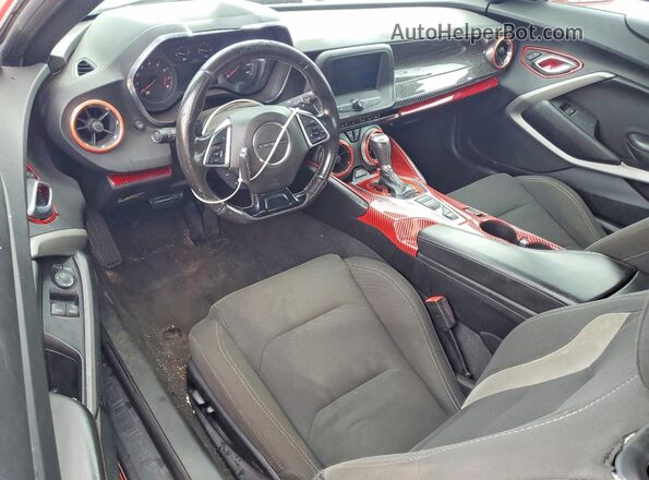1G1FB1RX2J0101495 2018 CHEVROLET CAMARO Red წინა პანელის ხედი
